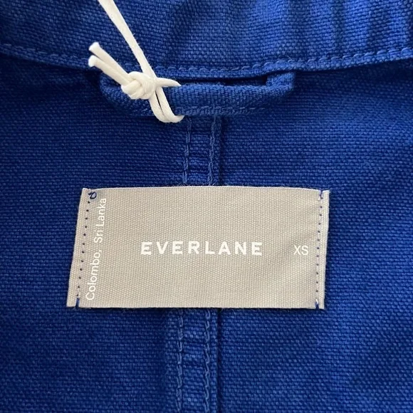 NWT Everlane The Chore Jacket in Bleu De Travail Size XS - Picture 6 of 11